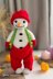 Snowman knitting pattern