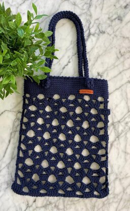 Blue Dahlia Bag