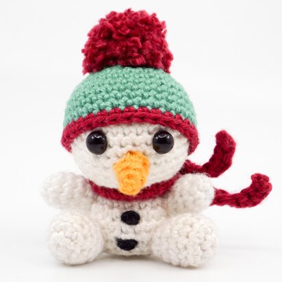 Mini Snowman Crochet Pattern