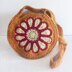 Big Flower Circle Bag