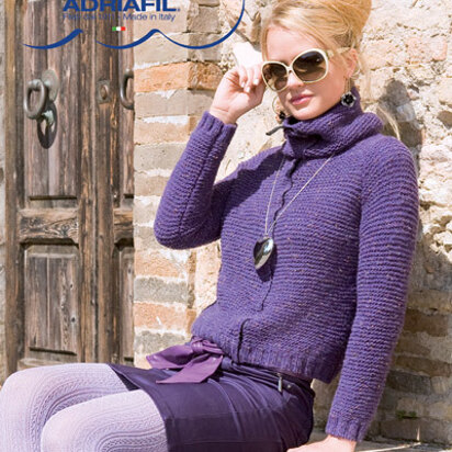 Gressoney Jacket in Adriafil Pois - Downloadable PDF