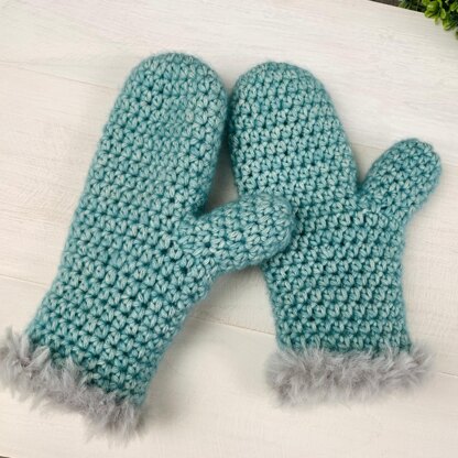 Cozy quick mittens