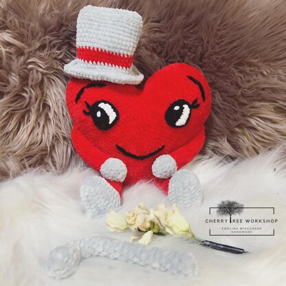 Heart / Serce 2in1 Amigurumi Crochet CTW