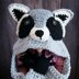 Hooded Woodland Racoon Blanket