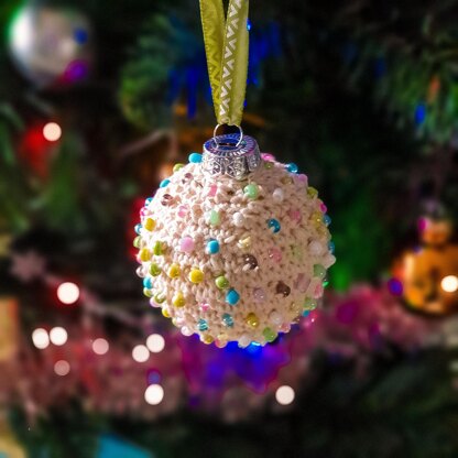 Beaded Christmas Baubles