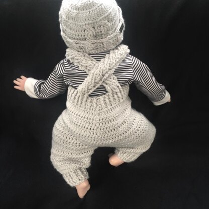 Hugo Baby Romper and Hat Set