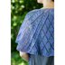 617 Russian Sage Shawl - Knitting Pattern for Women in Valley Yarns Leyden