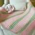 Watermelon Waffle Stitch Baby Blanket