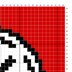 Galactic Republic Symbol Pillow Mini C2C 42x42 Squares Crochet Pattern