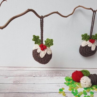 Christmas Pudding Tree Decoration