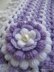 Crochet Flower 3D "Lilac Mosaic"