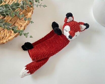 Fox crochet lovey