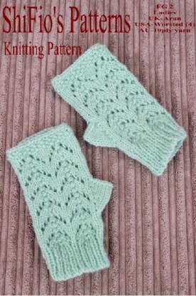 Isla Fingerless Gloves #399