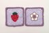 Strawberry Themed Granny Squares