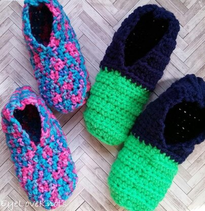 Kids Quick and Easy Slipper Socks