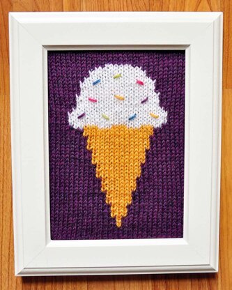 Sweet Treats Knitted Wall Art