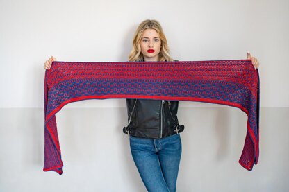 Velvet Vines Shawl