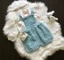 Harmony Basketweave Baby Boy & Girl Romper N 635