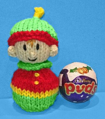 Christmas Elf Puds chocolate cover