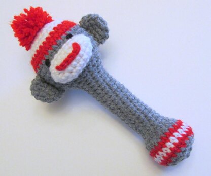 Sock Monkey Rattle