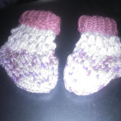 Raindrops and Roses baby socks