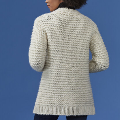 Aberdeen Cardigan - Cardigan Knitting Pattern for Women in Tahki Yarns Highland Roving by Tahki Yarns