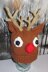 RUDOLPH REINDEER CHRISTMAS BEANIE HAT