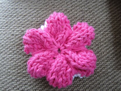 Simple Knit Flower