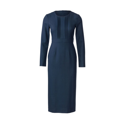 Burda Style Misses' Dress with Waistband and Wide or Narrow Skirt B5983 - Sewing Pattern