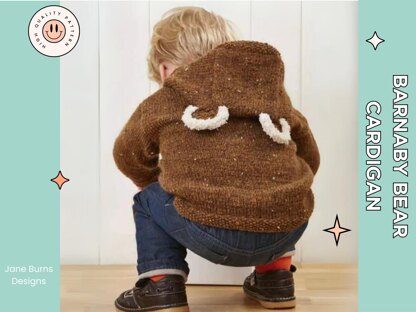 Barnaby Bear Hooded Cardigan