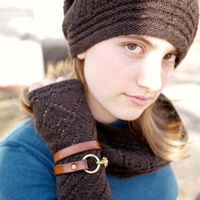 Peu Bourgeons Mitts - knitting pattern