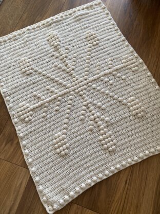 Crochet Snowflake Blanket