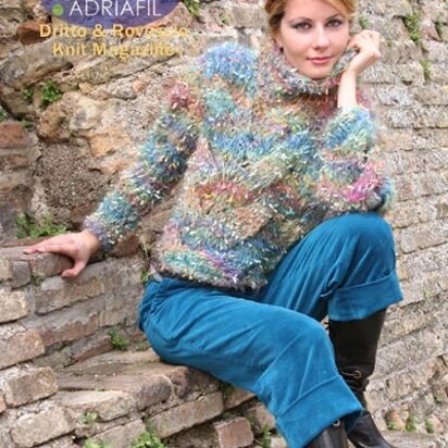 Manitoba Pullover in Adriafil Baroque - Downloadable PDF