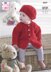 Jackets, Hats & Short Sleeved Cardigan in King Cole Aran - 4947 - Downloadable PDF