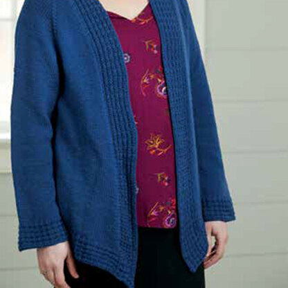 40th Anniversary 03 Windchill Cardigan - Knitting Pattern for Women in Valley Yarns Valley Superwash DK