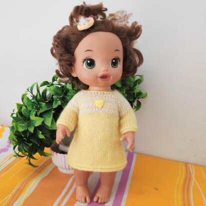 Baby Alive A-line summer Dress Pattern