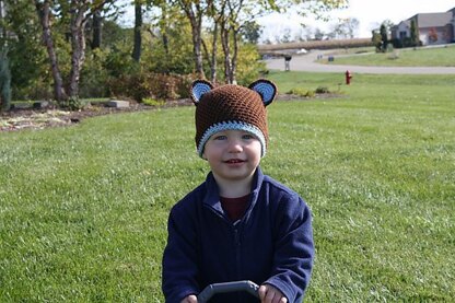 Crochet Bear Beanie