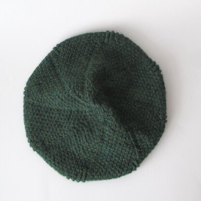 Twirling Twill Beret