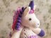 Maria The Unicorn Baby Lovey Security Blanket