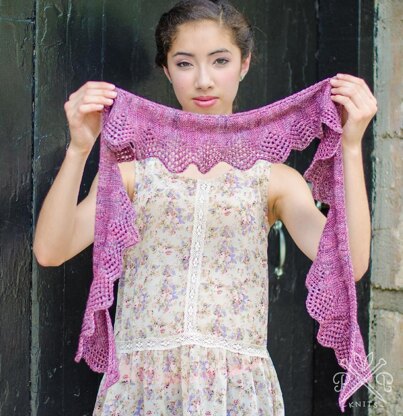 Battenburg Lace Scarf