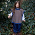Margot Cape - Knitting Pattern for Kids in MillaMia Naturally Soft Merino