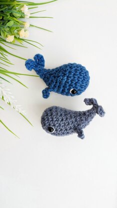 No sew crochet whale pattern, easy crochet whale amigurumi pattern