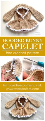 Hooded Bunny Capelet