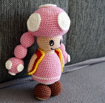 Crochet Pattern for Toadette!