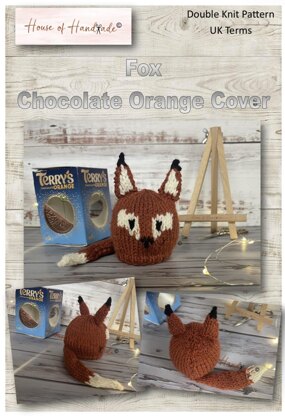 Fox Chocolate Orange Cover Knitting Pattern