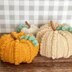 Farmhouse-Chic Stackable Crochet Pumpkins