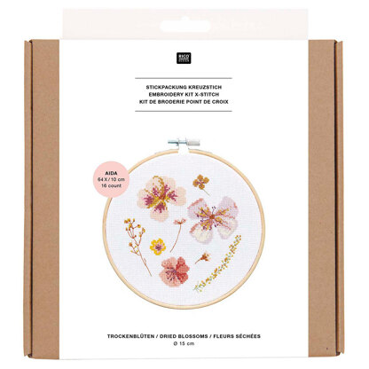 Rico Transformation Dried Blossoms Cross Stitch Kit