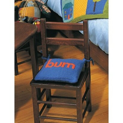 Bum Chair Cushion in Patons Canadiana