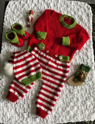 "Elfie" Christmas Knitting Pattern