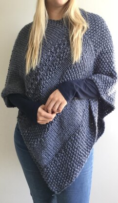 “Rain Shimmer” Poncho